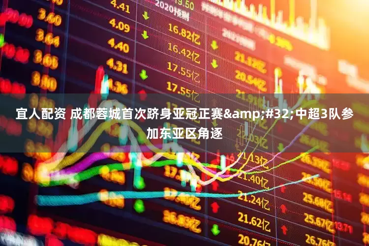 宜人配资 成都蓉城首次跻身亚冠正赛&#32;中超3队参加东亚区角逐